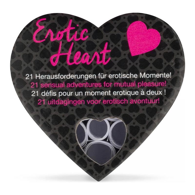 Erotisches Herz Mini (Franzsisch/Deutsch/Englisch)