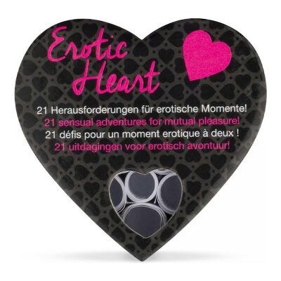 Erotisches Herz Mini (Französisch/Deutsch/Englisch)