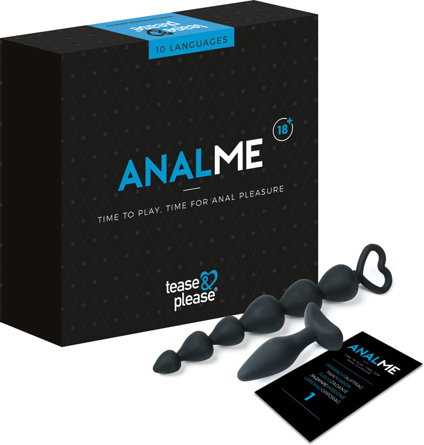 Tease & Please AnalMe game and sex toys (For discovering anal sex)