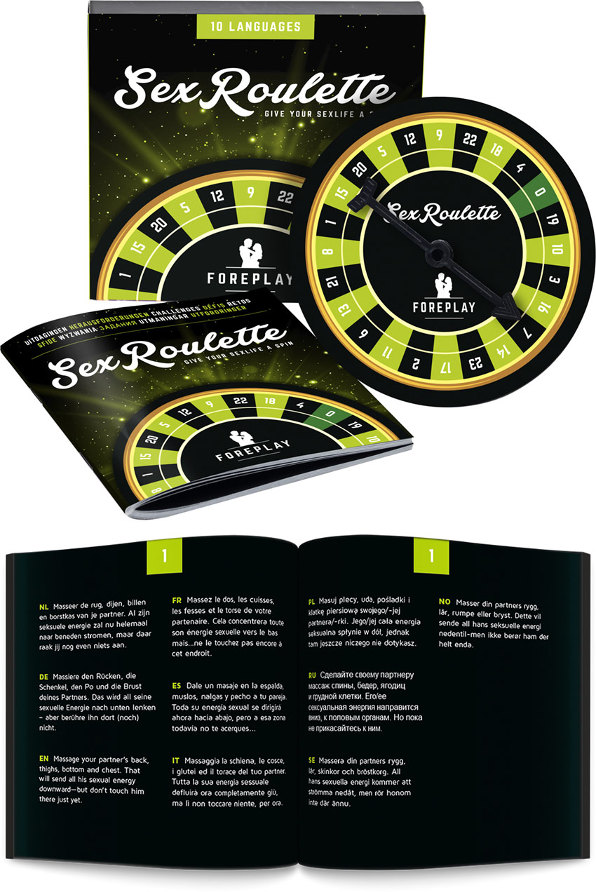 Sex Roulette Foreplay erotic game (Multilingual)
