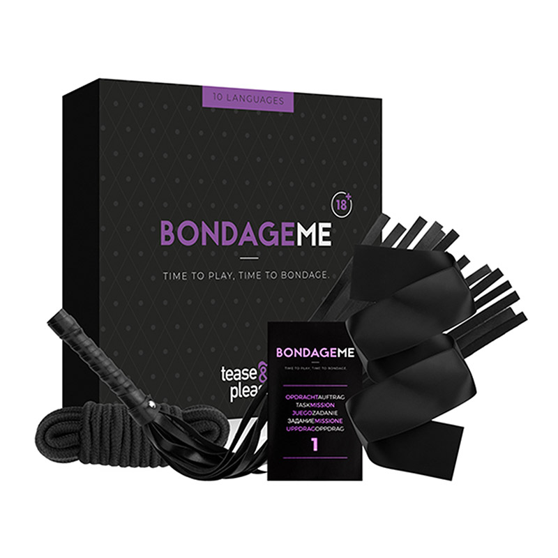 Tease & Please BondageMe | Packung mit BDSM-Spielen und -Accessoires Tease & Please BondageMe | Packung mit BDSM-Spielen und -Accessoires