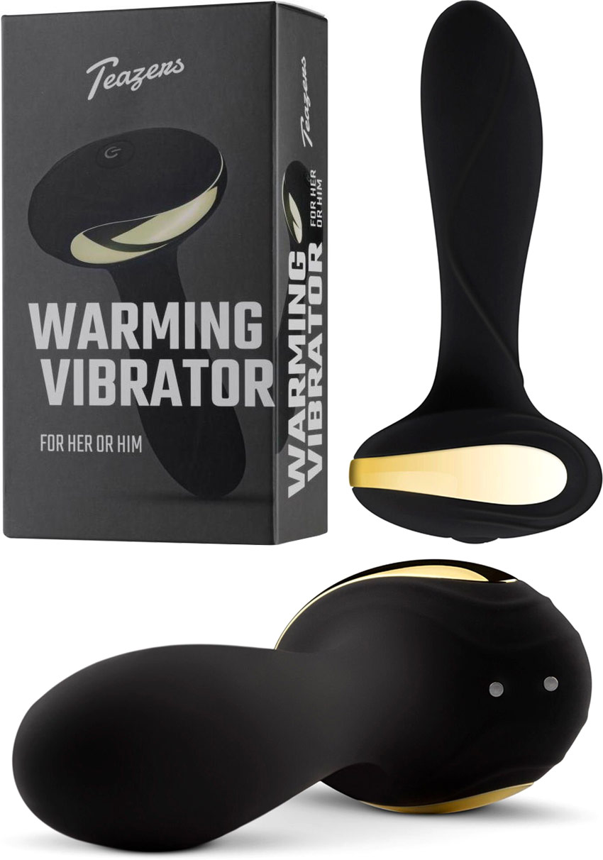 Vibromasseur anal et chauffant Teazers