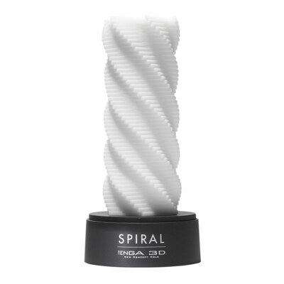 Tenga 3D Spiral | Masturbateur avec texture interne stimulante