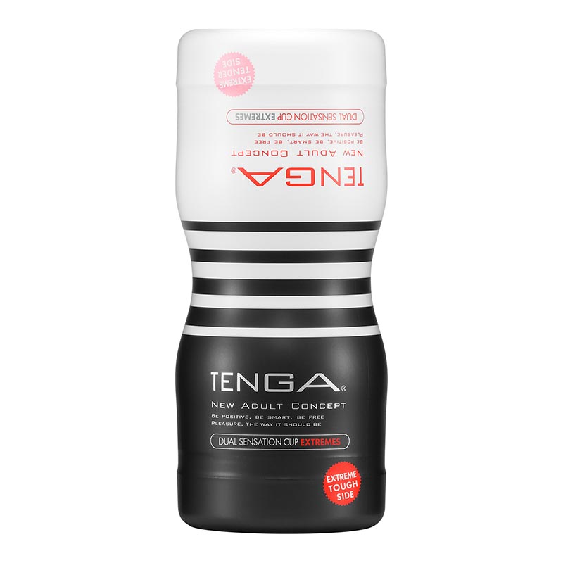 Tenga Dual Sensation Cup Extremes | Masturbator 2 Eindringlöcher Tenga Dual Sensation Cup Extremes | Masturbator 2 Eindringlöcher