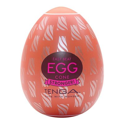 Tenga Egg Cone | Masturbateur avec gaine fortement texturé