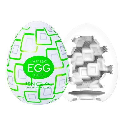 Tenga Egg Cubic | Masturbator | Stimulierungshülle für Penis