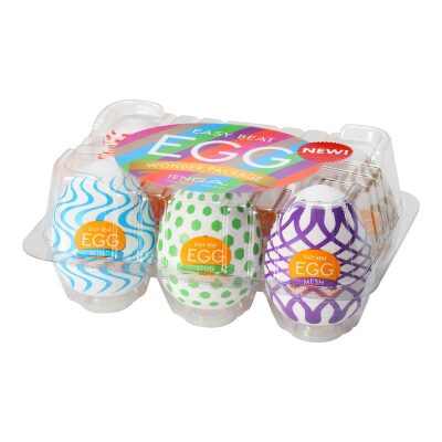 Tenga Eggs | Tenga Masturbations-Eier 6er-Pack | 4. Ausgabe