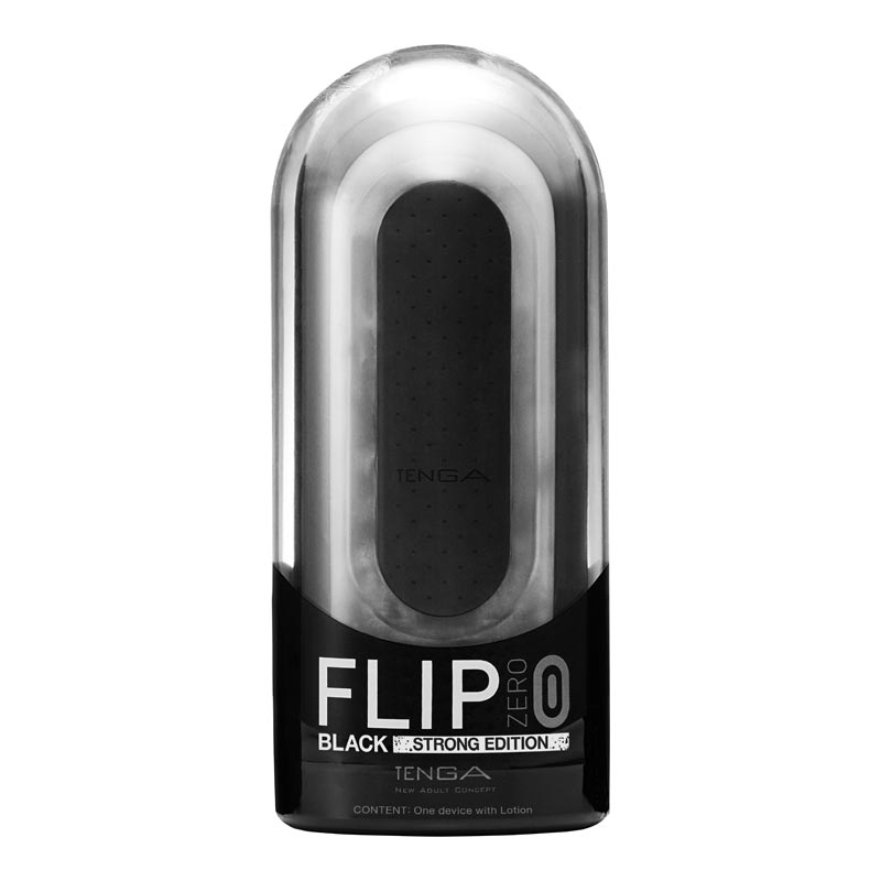 Tenga Flip Zero Masturbator - Black (Strong Edition)