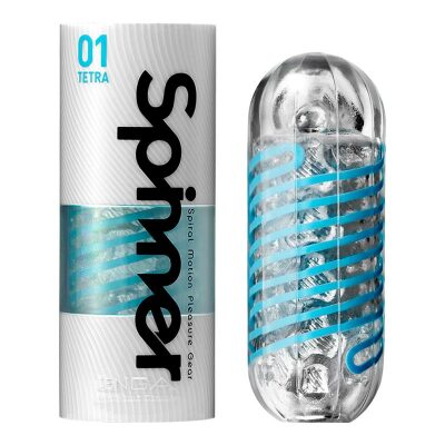 Tenga Spinner 01 Tetra | Masturbateur avec gaine stimulante rotative