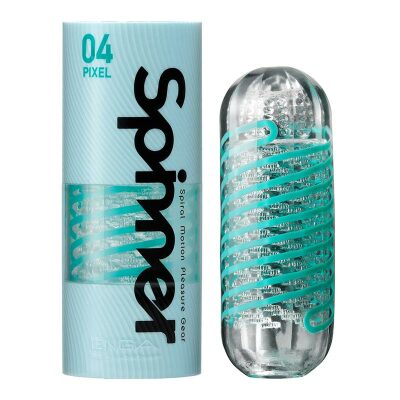 Tenga Spinner 04 Pixel | Masturbateur avec effet de rotation