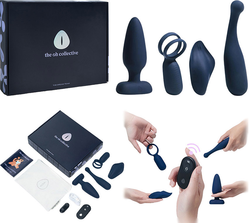 The Oh Collective The Dream Team Schatulle mit Sextoys - 4-teilig