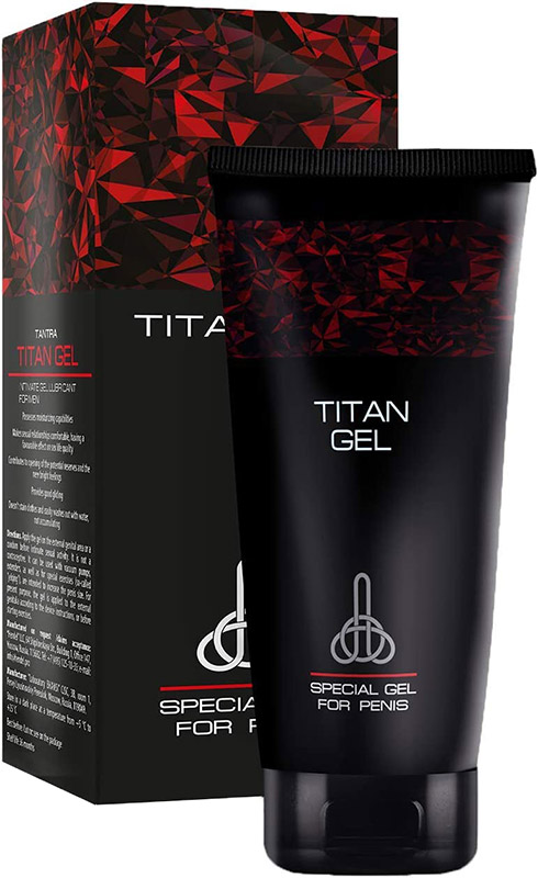 Gel d'hygiène intime pour pénis Titan Gel Tantra - 50 ml