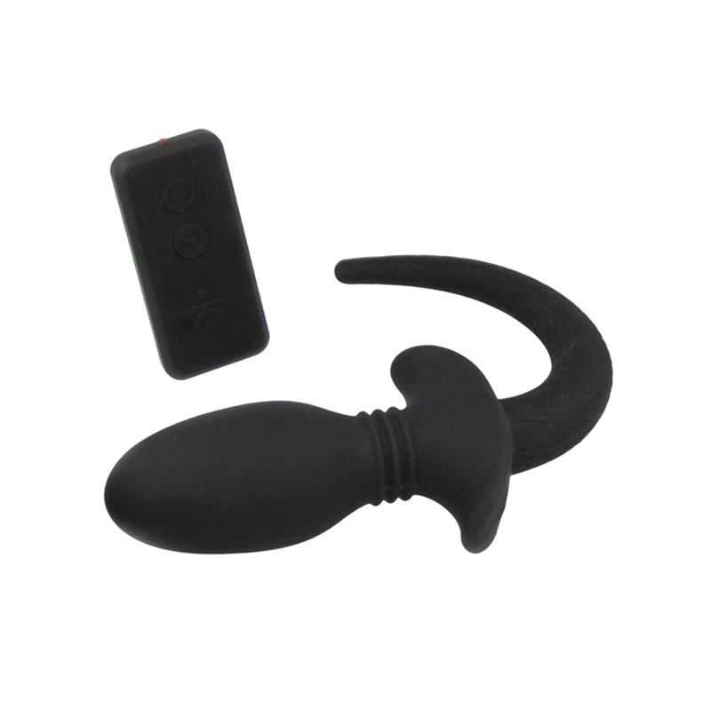 Titus Puppy Tail Pro (S) | Vibrierender Silikon Analplug mit Schwanz Titus Puppy Tail Pro (S) | Vibrierender Silikon Analplug mit Schwanz