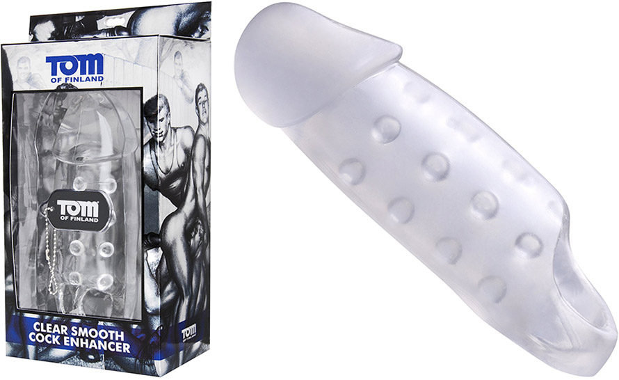 Tom of Finland Smooth Cock Enhancer - Clear