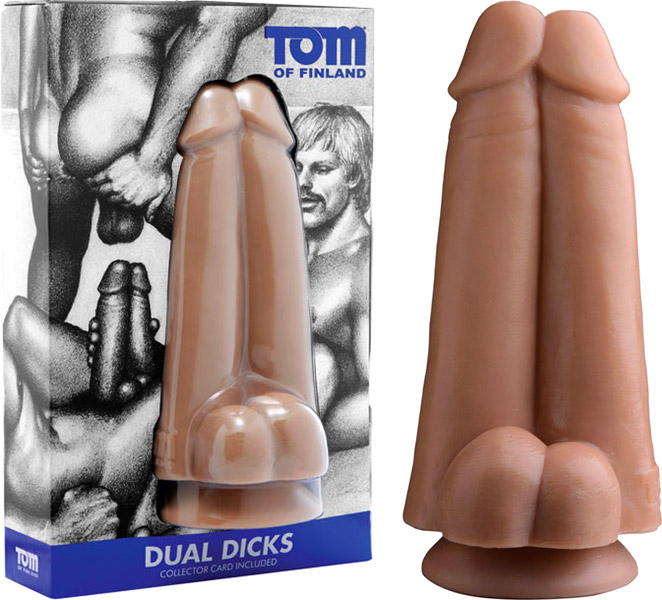 Tom of Finland Dual Dicks double penetration dildo