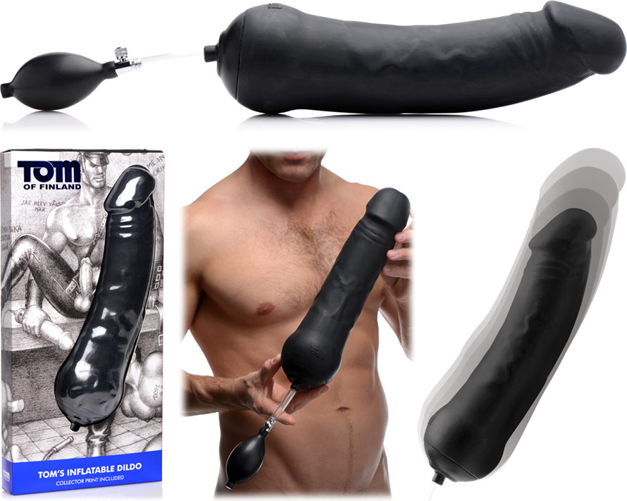 Gros godemichet gonflable Tom of Finland Tom's Inflatable Dildo
