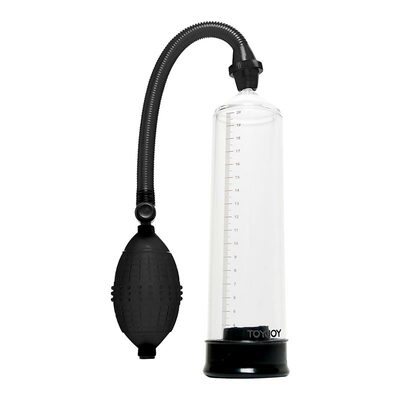 ToyJoy Black & Clear Power Pump | Pumpe zur Penisvergrösserung