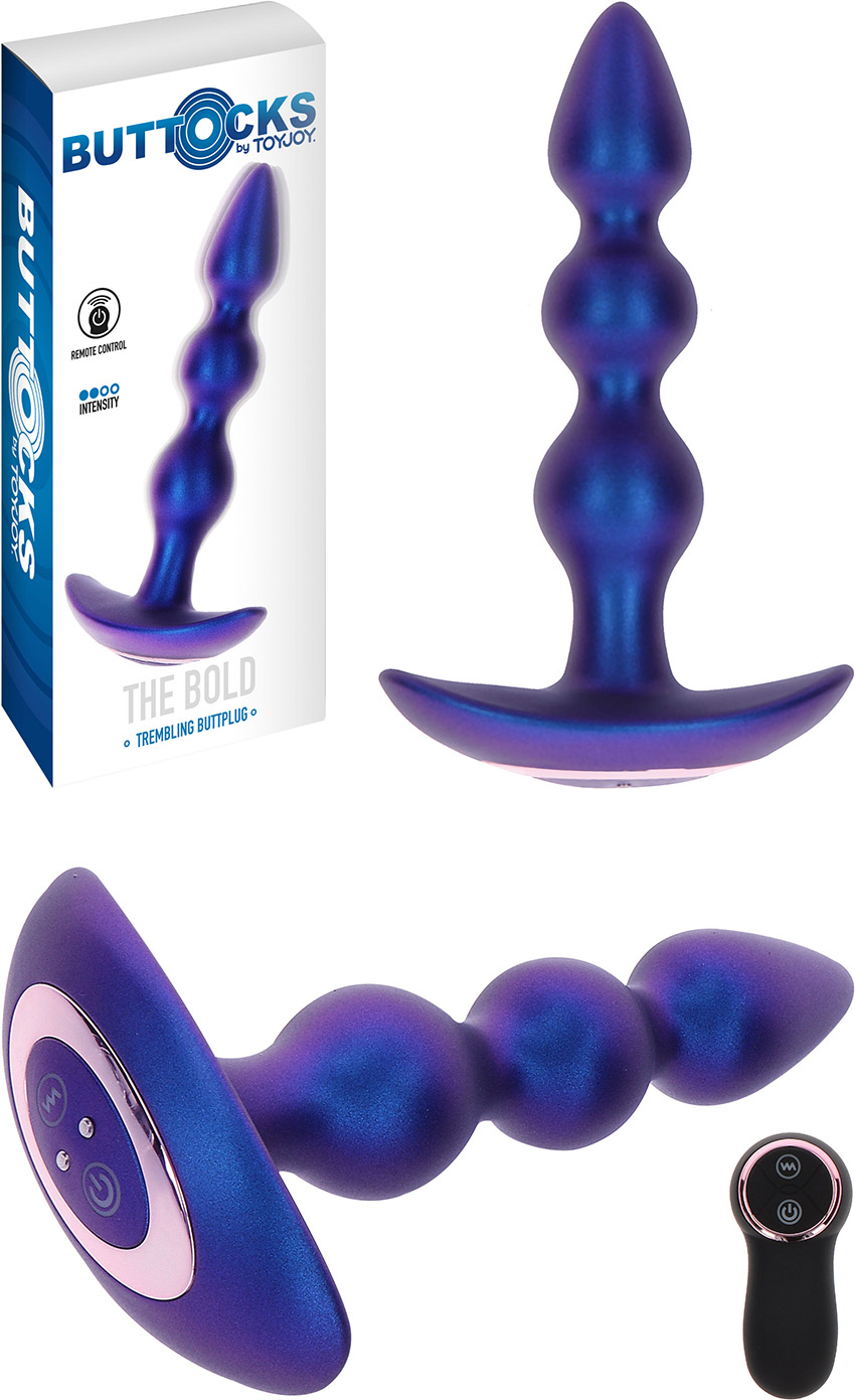 ToyJoy Buttocks The Bold Vibrierender Analplug