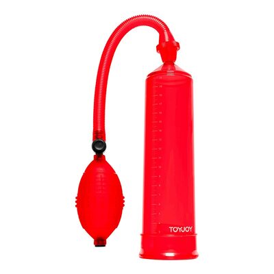 ToyJoy Red Power Pump | Pumpe zur Penisvergrösserung | Rot