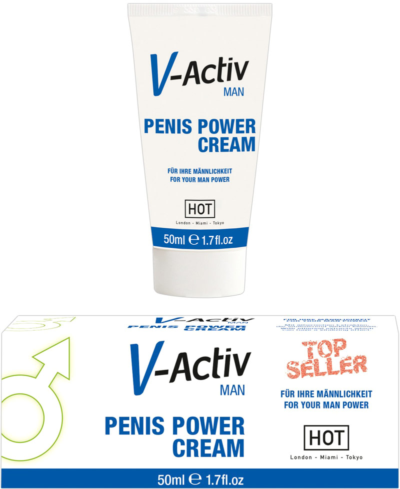 V-Activ Men Penis Power Erection Stimulating Cream - 50 ml