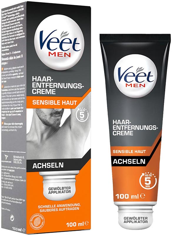 Crème dépilatoire pour homme Veet for Men - Aisselles