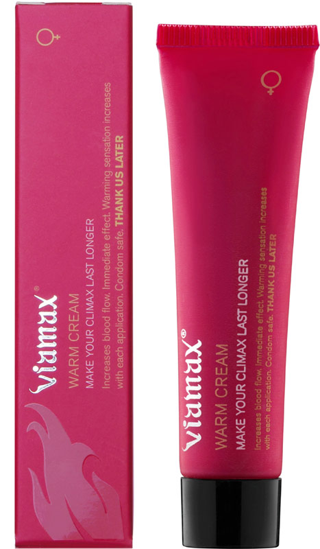 Viamax Warm Cream - Stimulating cream (for her) - 15 ml