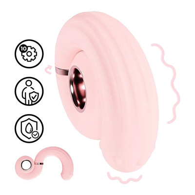 Loveline Perles | Rotations-Perlenvibrator | 10 Modi | Rosa