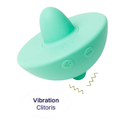 Puissante Toupie | Vibrator, der die Klitoris und die Schamlippen stimuliert