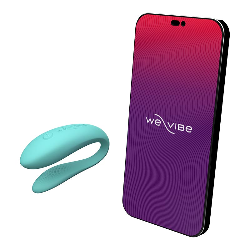 We-Vibe Sync Lite angeschlossener Vibrator fr Paare - Trkis