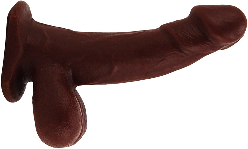 VixSkin Goodfella silicone dildo - Brown - 14 cm