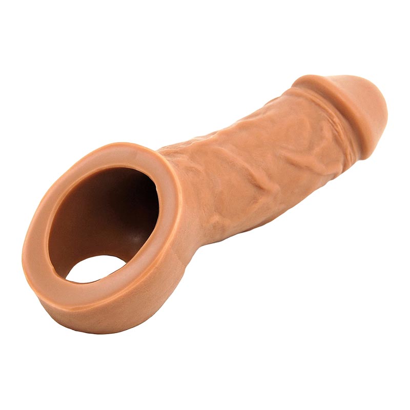 VixSkin Holster Penishlle aus Silikon - Karamell