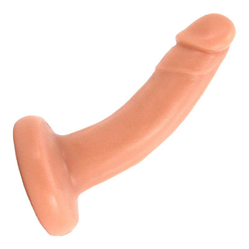 VixSkin Spur Silikondildo - Beige - 12 cm