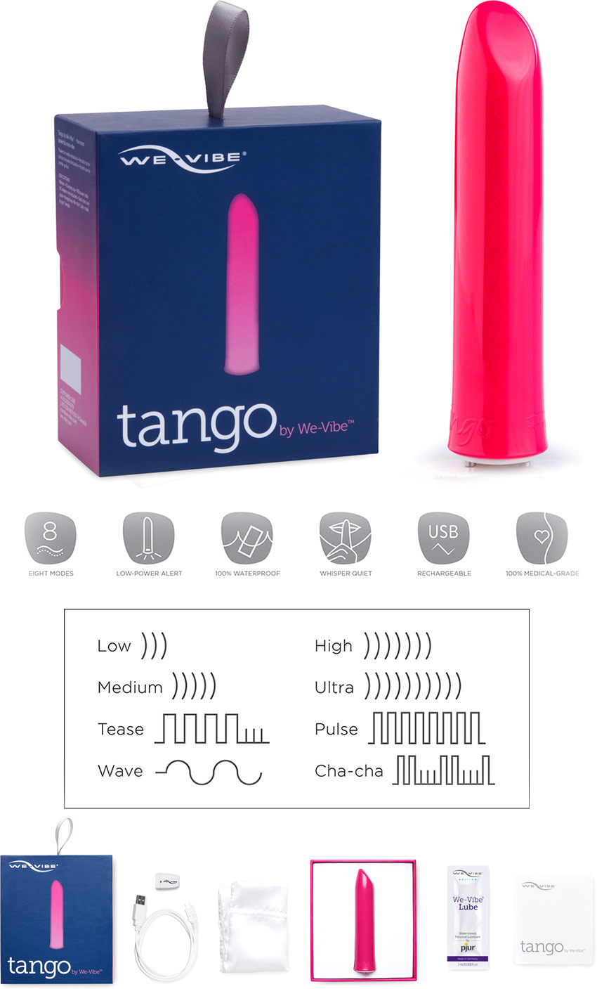 We-Vibe Tango vibrator (v2) - Rosa