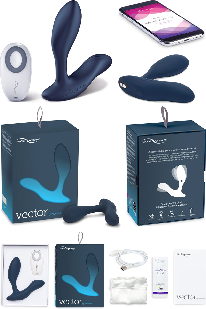 We-Vibe Vector - Vibratore prostatico regolabile
