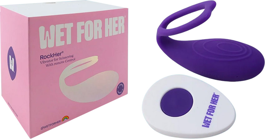 Wet For Her RockHer 2.0 | Lesbischer Vibrator
