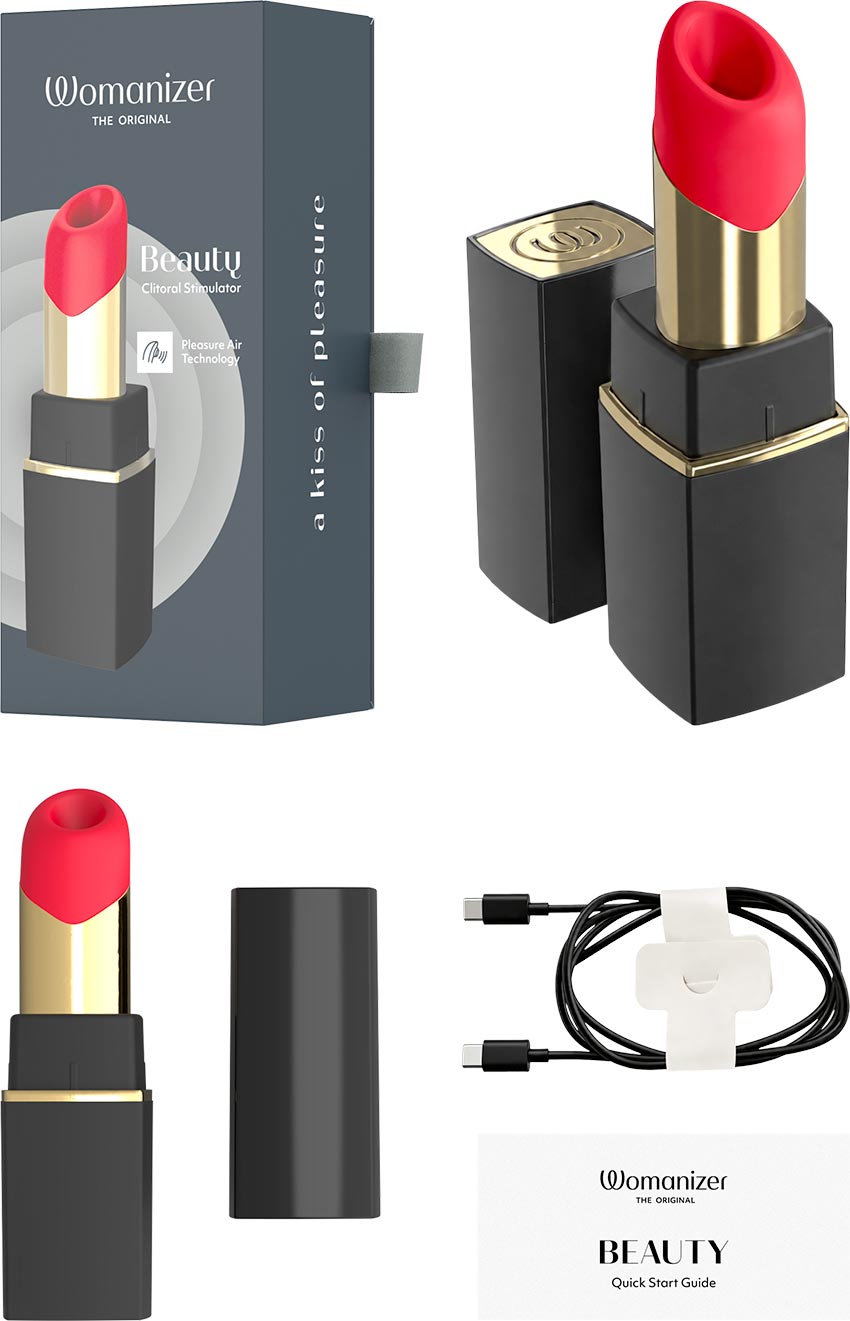 Womanizer Beauty - Stimulateur clitoridien - Noir & or