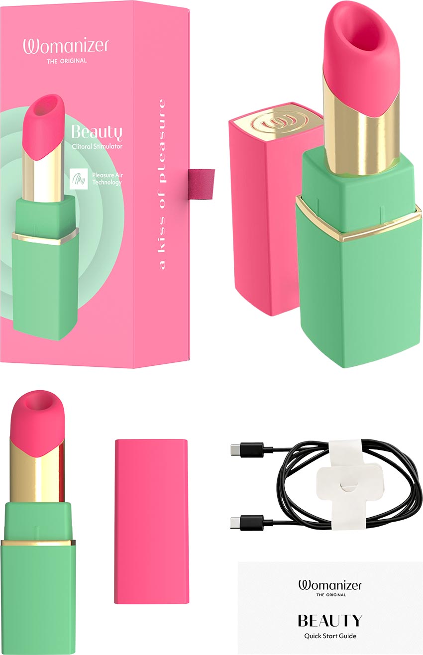 Womanizer Beauty - Klitorisstimulator - Grün und rosa