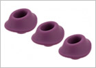 Replacement attachments for Womanizer - S - Purple (3x)