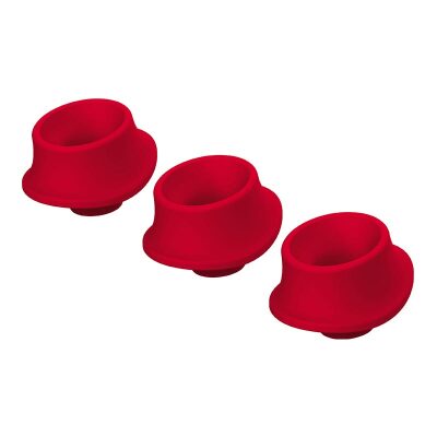 Womanizer | 3 Ersatzkappen aus Silikon | Grösse L