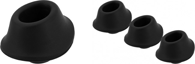Womanizer Ersatzaufsatz - M - Schwarz (3x)