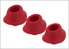 Replacement attachments Womanizer - M - Red (3x)
