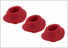 Replacement attachments Womanizer - L - Red (3x)