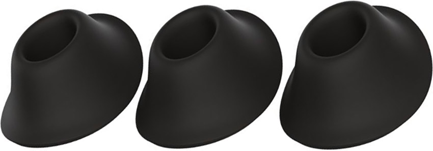 Embouts de rechange Womanizer Next - M - Noir (3x)