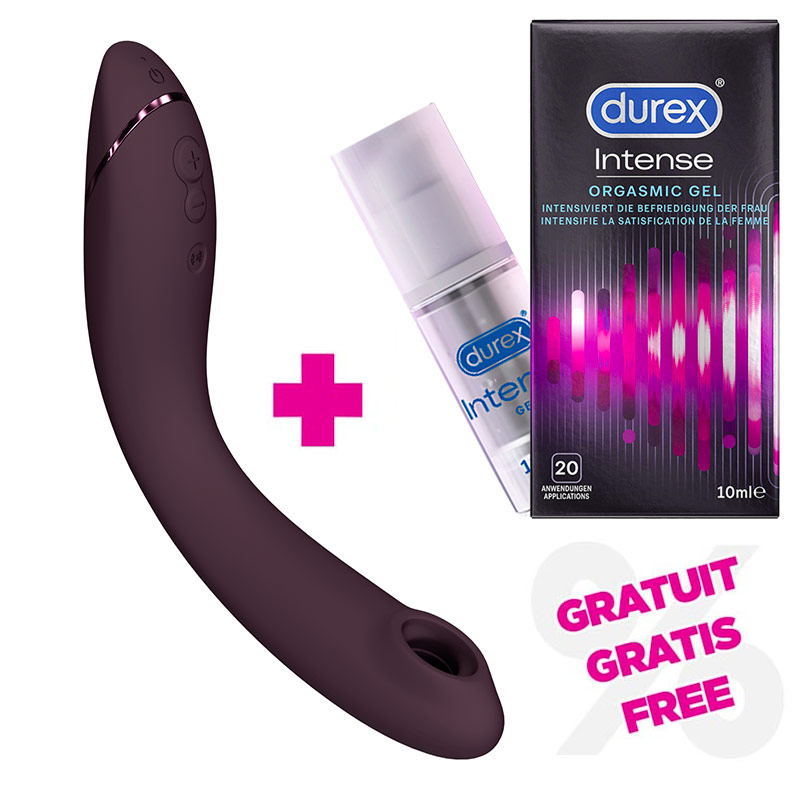 Womanizer OG - G-spot vibrator with stimulator - Aubergine