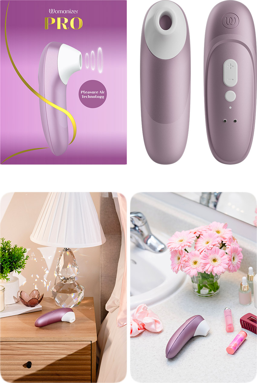 Womanizer Pro - Klitorisstimulator - Flieder