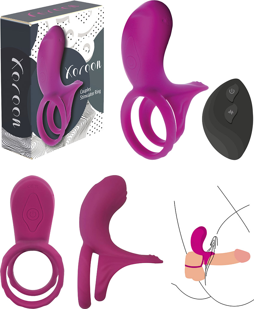 Xocoon vibrating penis ring for couples