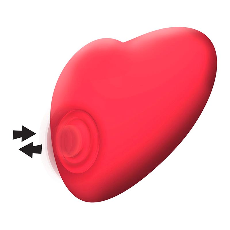 Xocoon Heartbeat | Vibrierender und pulsierender Klitorisstimulator | Herz Xocoon Heartbeat | Vibrierender und pulsierender Klitorisstimulator | Herz