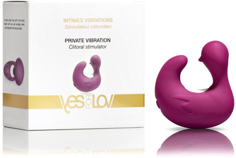 Stimolatore clitorideo YESforLOV Private Vibration - Viola