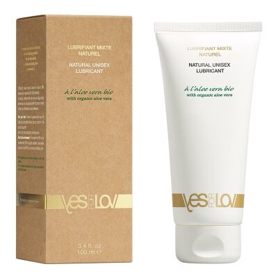 YESforLOV Mixte Naturel | Natürliches Gleitmittel mit Bio Aloe vera