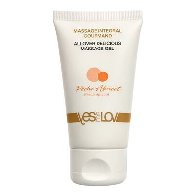 YESforLOV Allover Delicious Massage Gel | Pfirsich & Aprikose | 30 ml